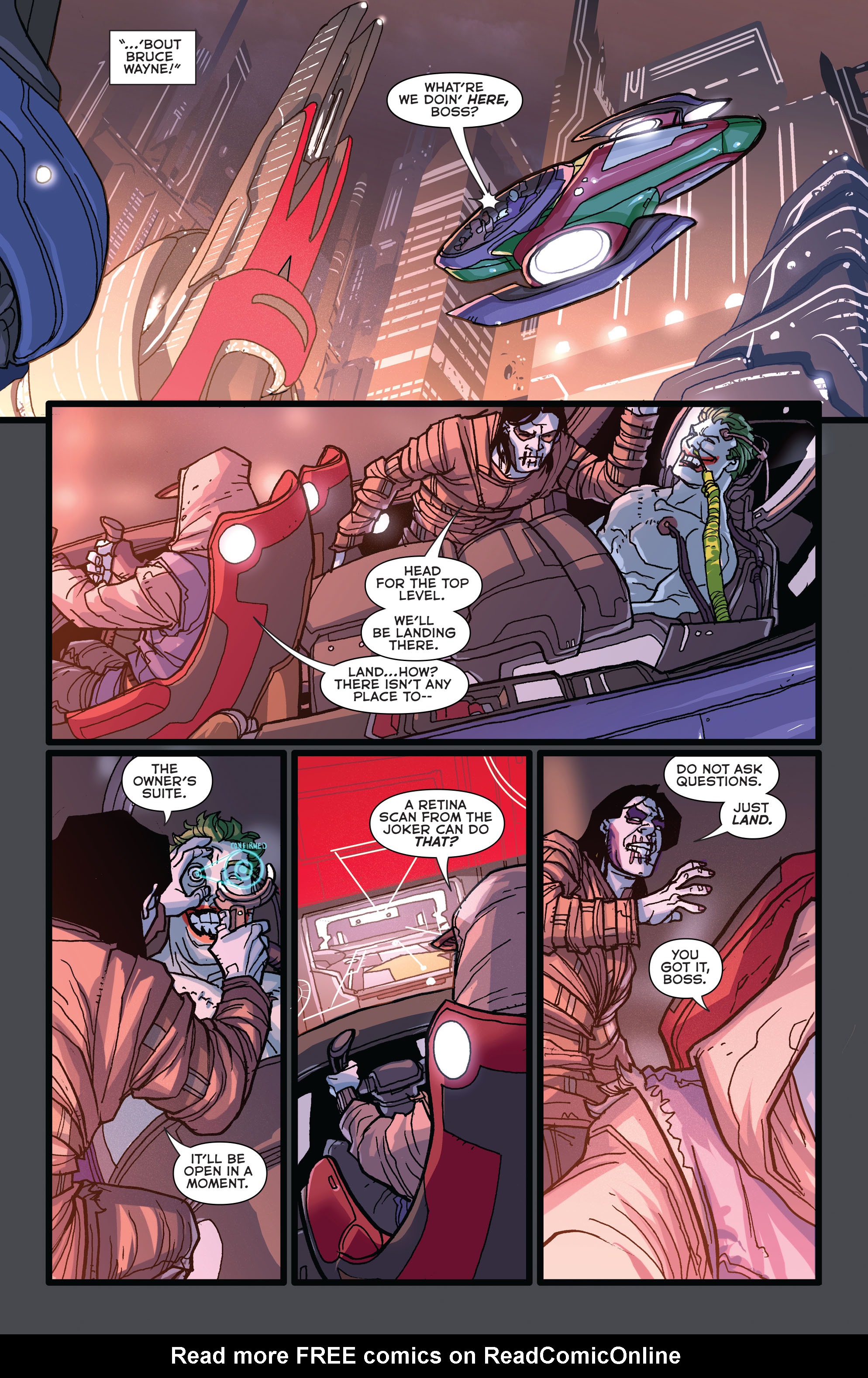 Read online Batman Beyond (2016) comic -  Issue #4 - 21