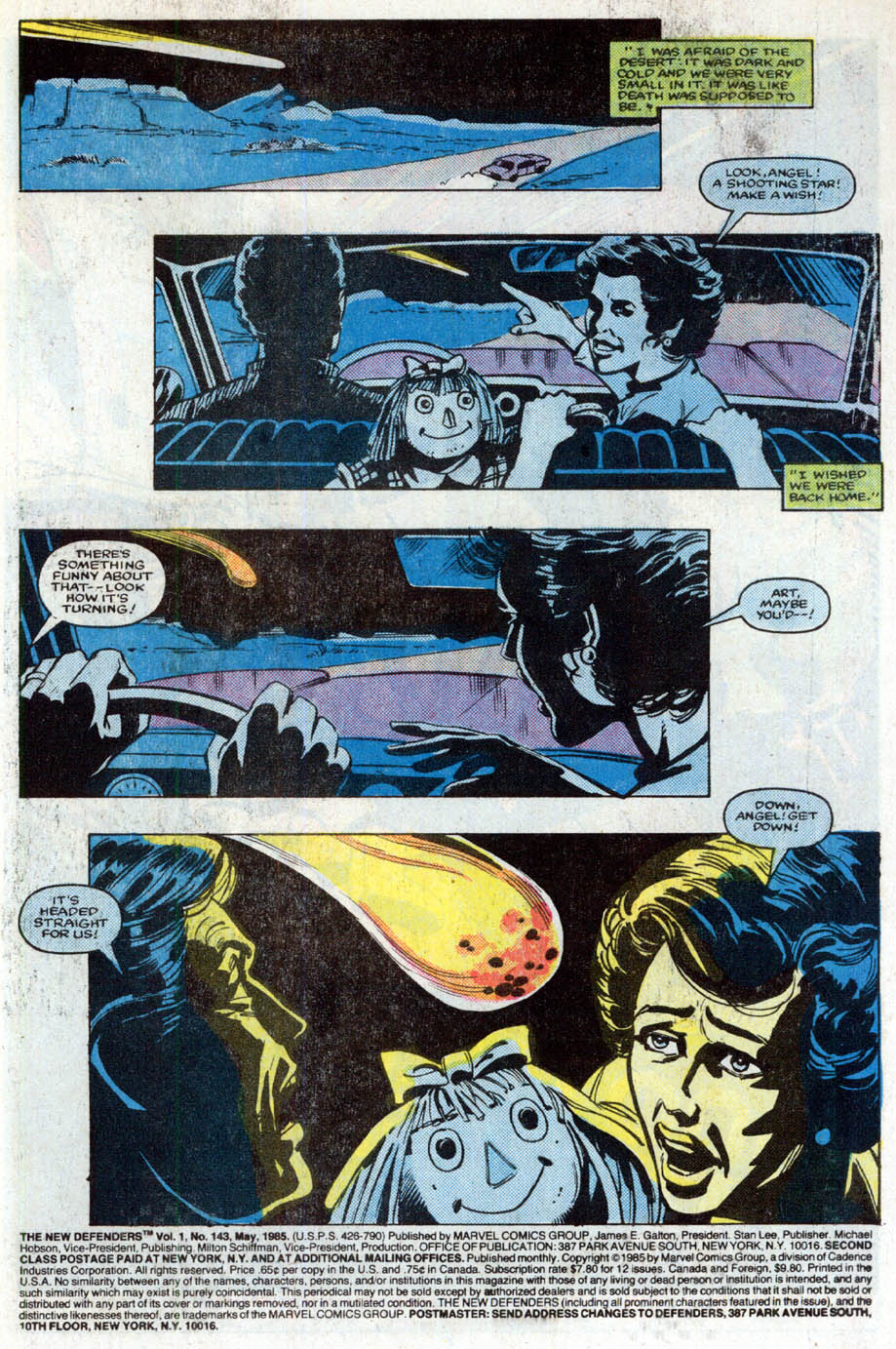 Read online The Defenders (1972) comic -  Issue #143 - 2