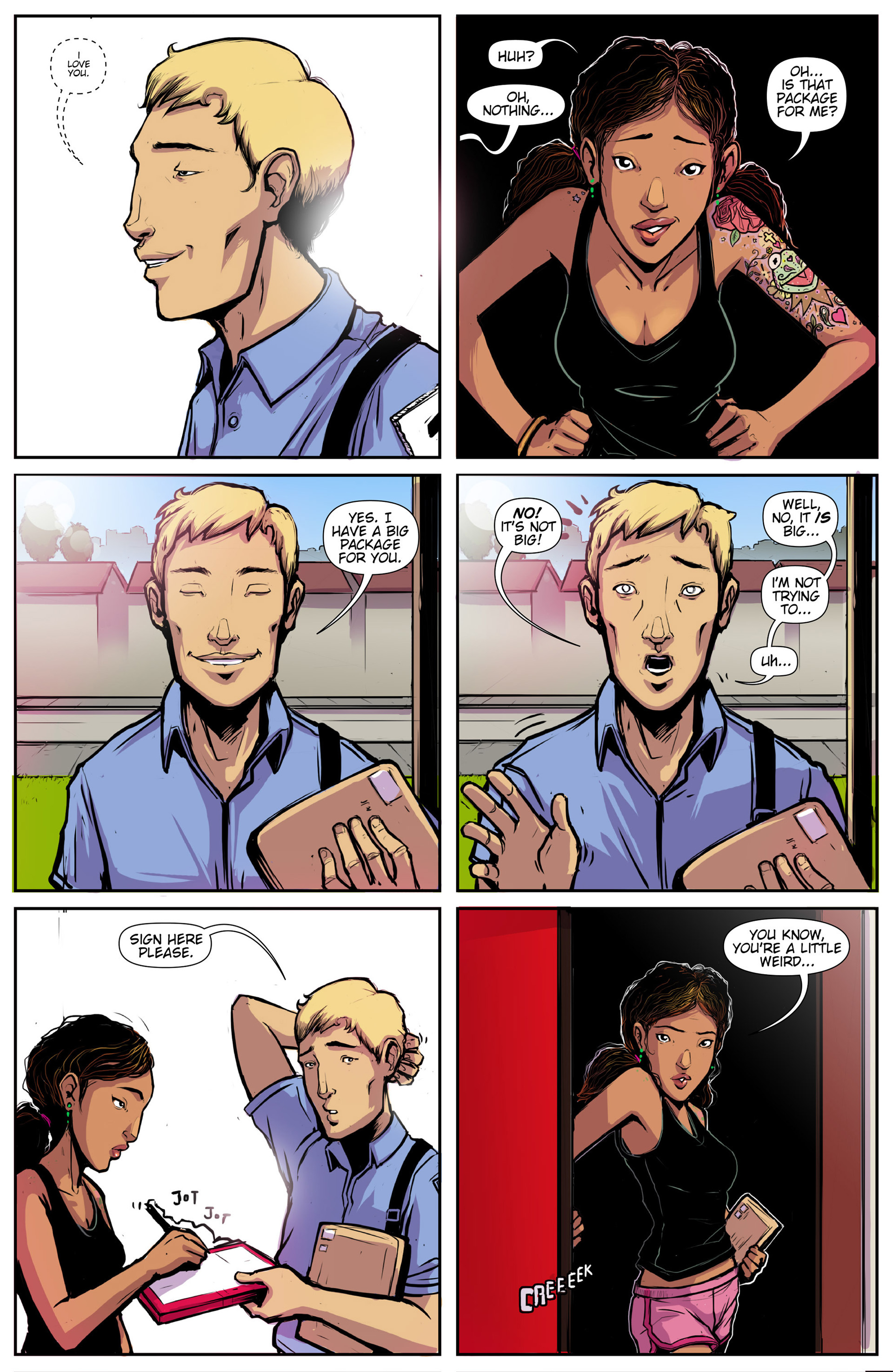 Read online Tabatha comic -  Issue #1 - 10