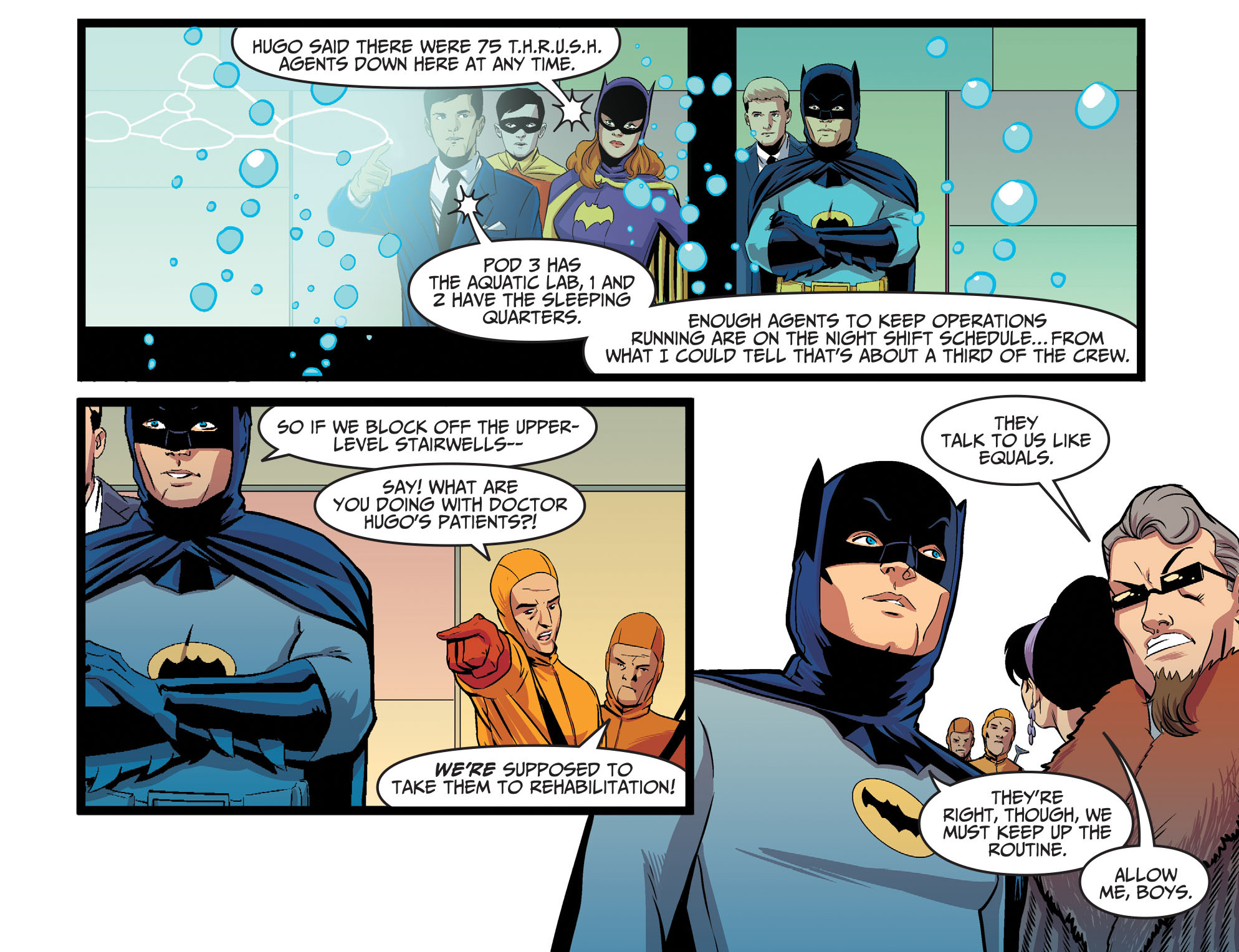 Read online Batman '66 Meets the Man from U.N.C.L.E. comic -  Issue #11 - 15