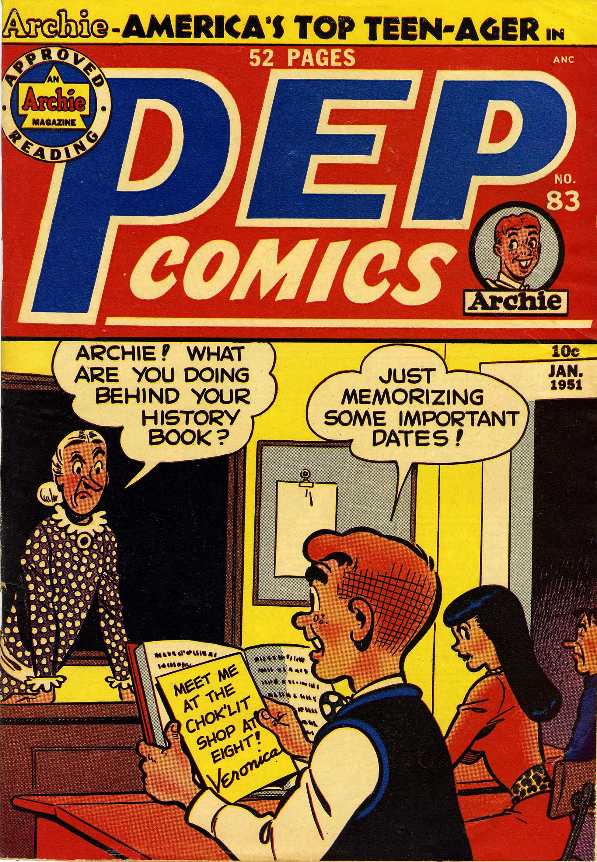 Read online Pep Comics comic -  Issue #83 - 1
