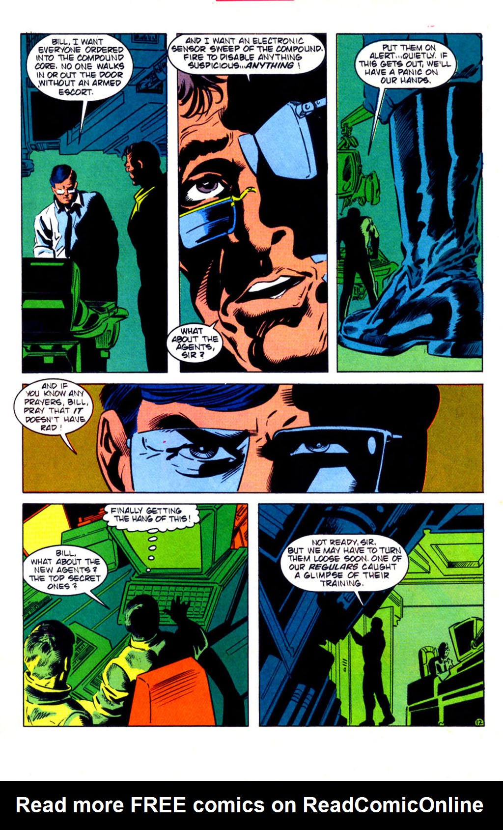 Read online The Web (1991) comic -  Issue #9 - 13
