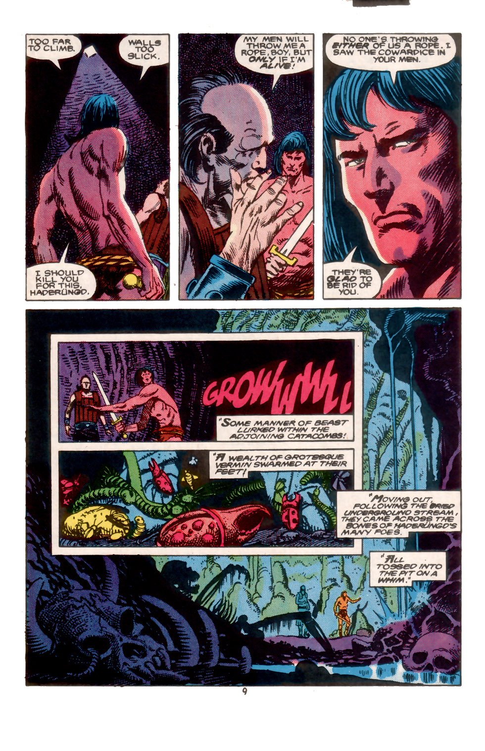 Read online Conan the Barbarian (1970) comic -  Issue #201 - 10