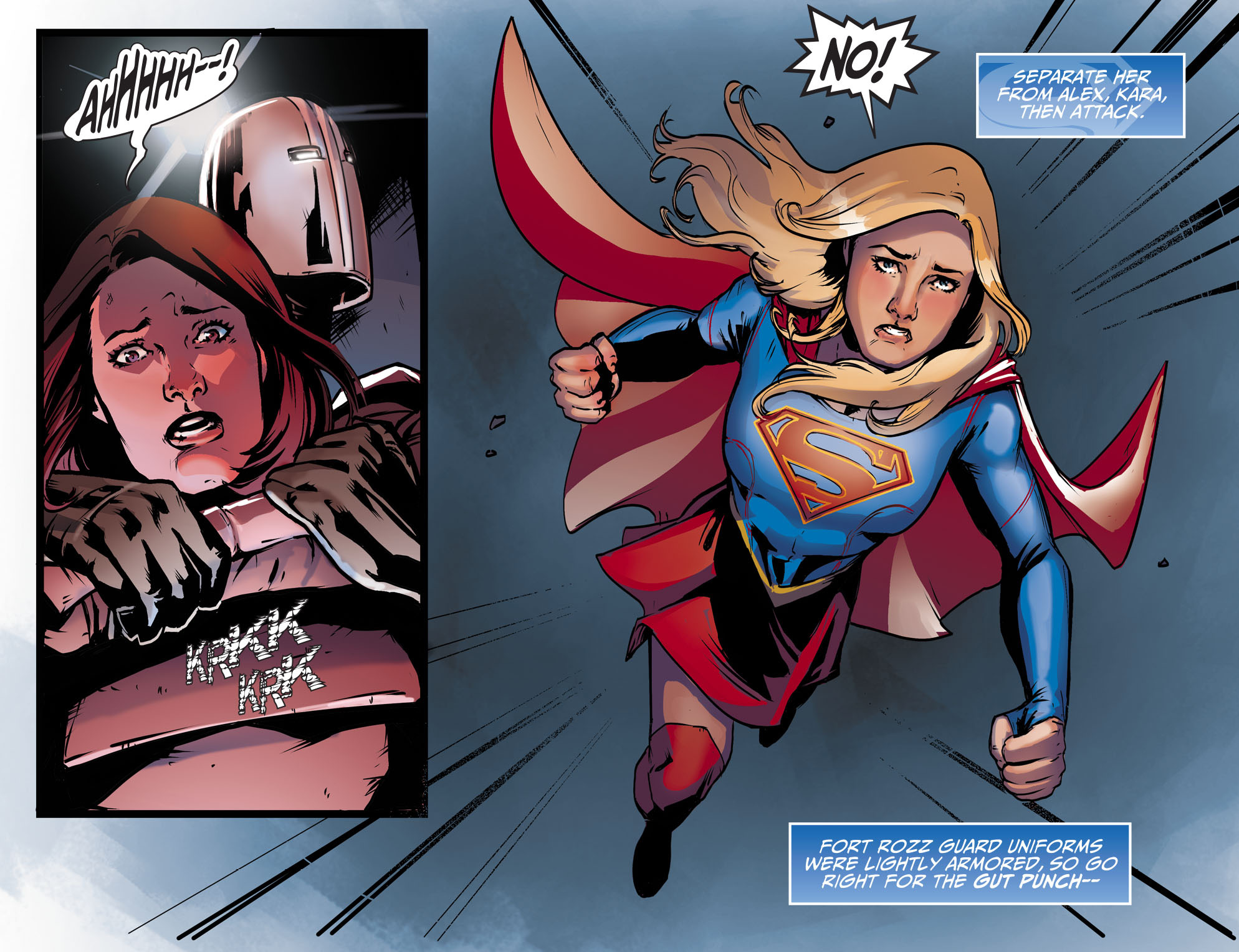 Read online Adventures of Supergirl comic -  Issue #9 - 12