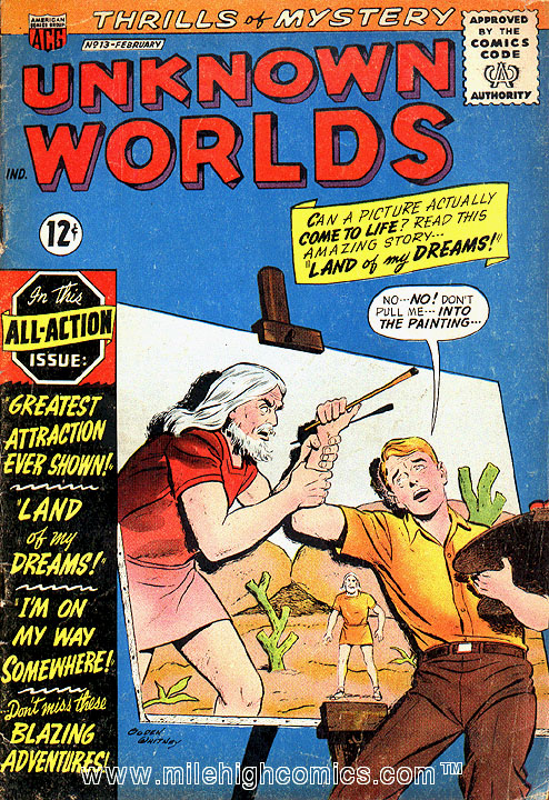 Read online Unknown Worlds comic -  Issue #13 - 1