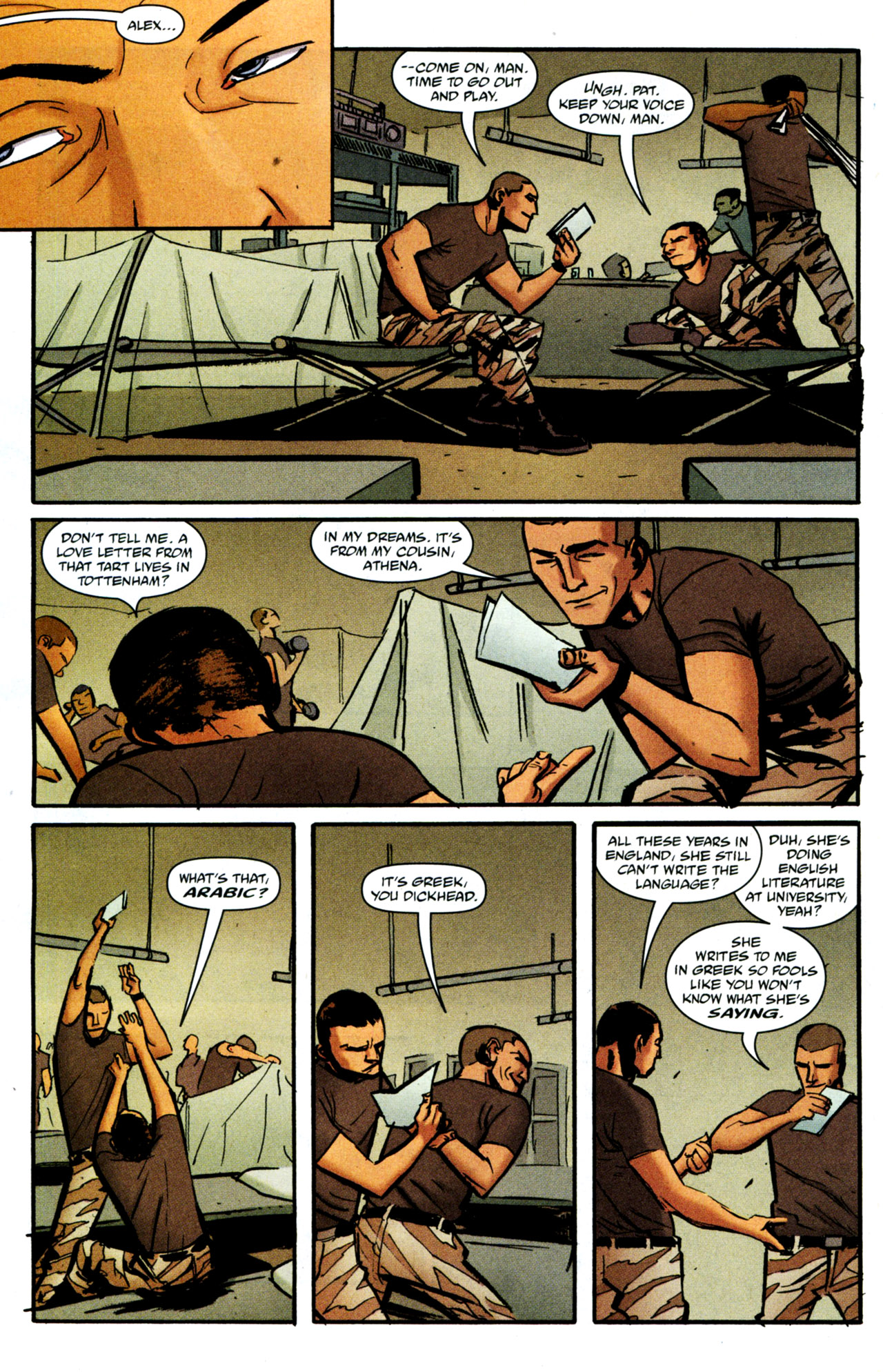 Read online Greek Street comic -  Issue #12 - 7