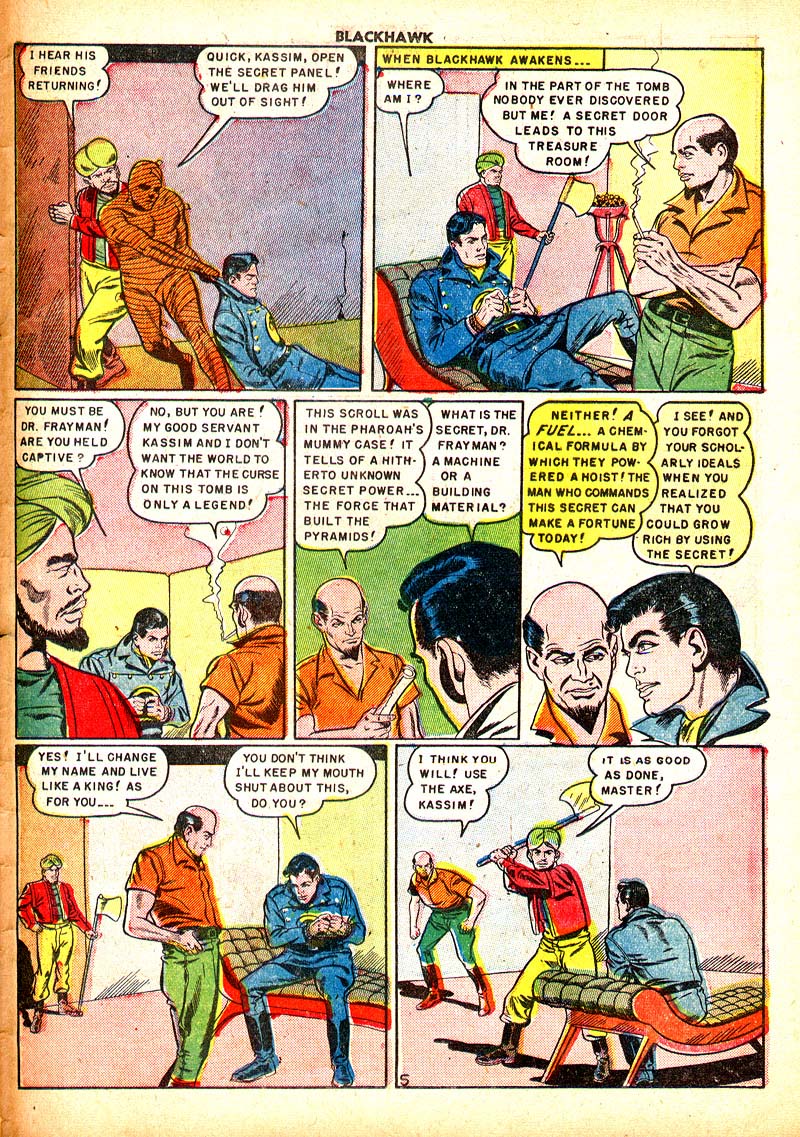 Read online Blackhawk (1957) comic -  Issue #32 - 28