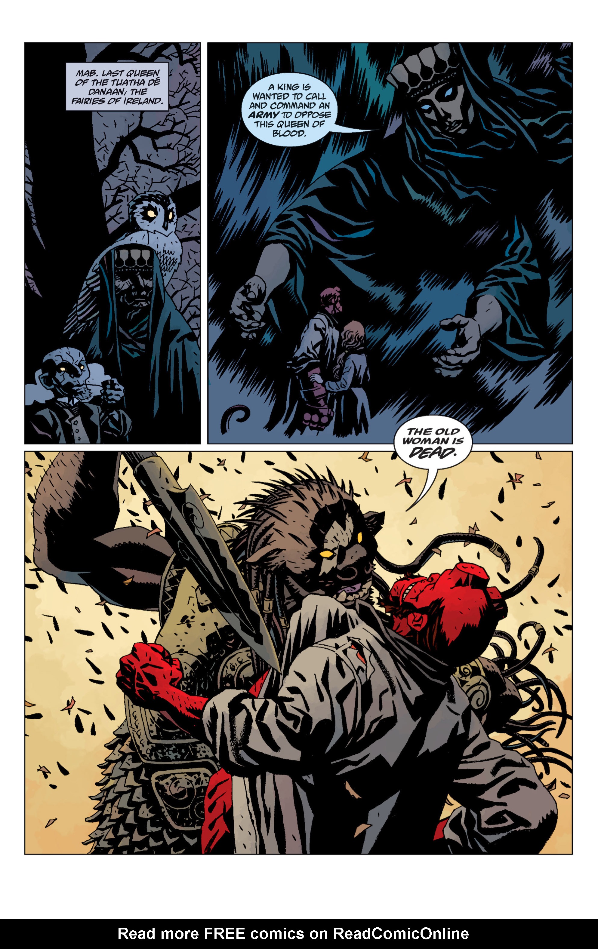 Read online Hellboy comic -  Issue #12 - 29