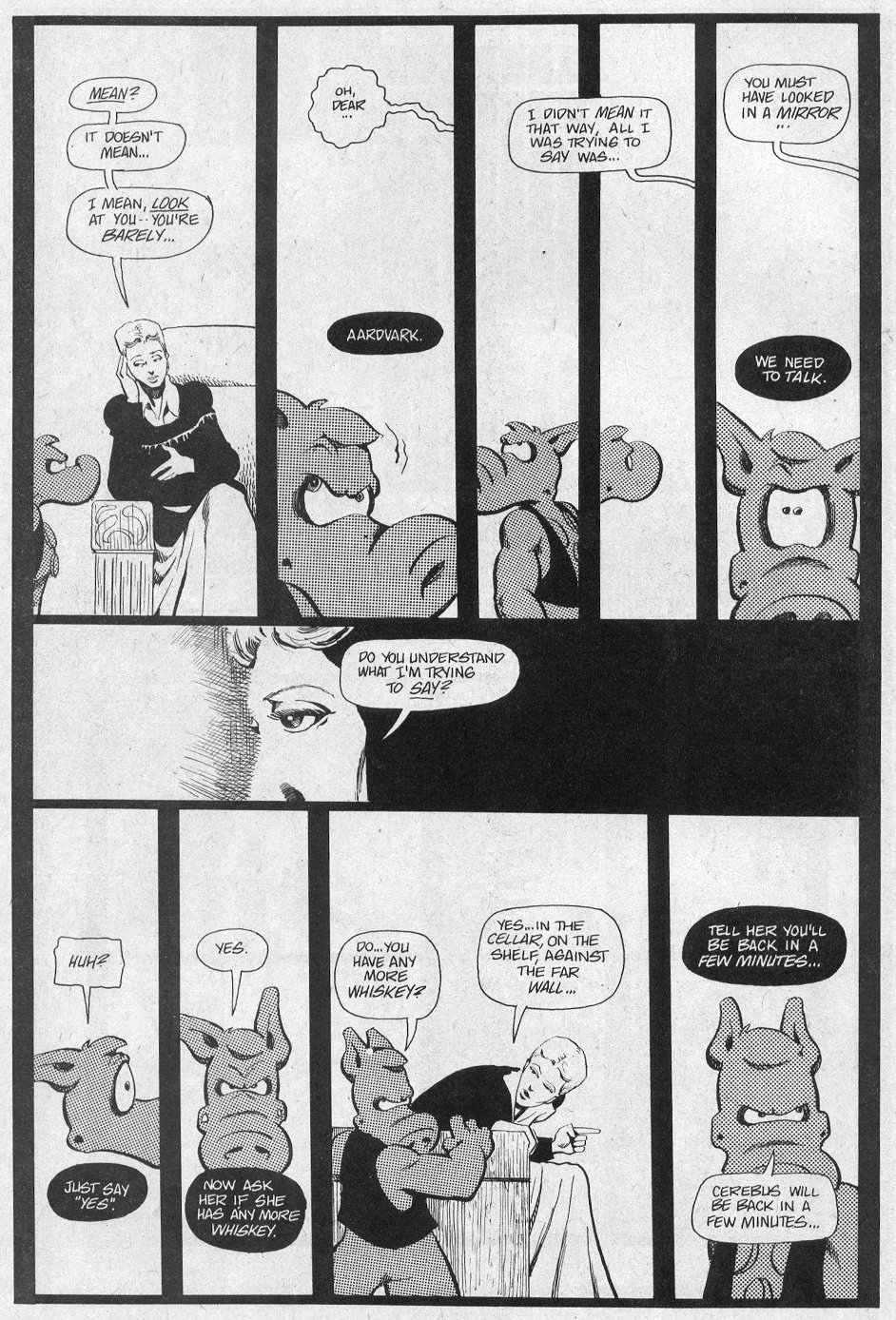 Read online Cerebus comic -  Issue #56 - 6