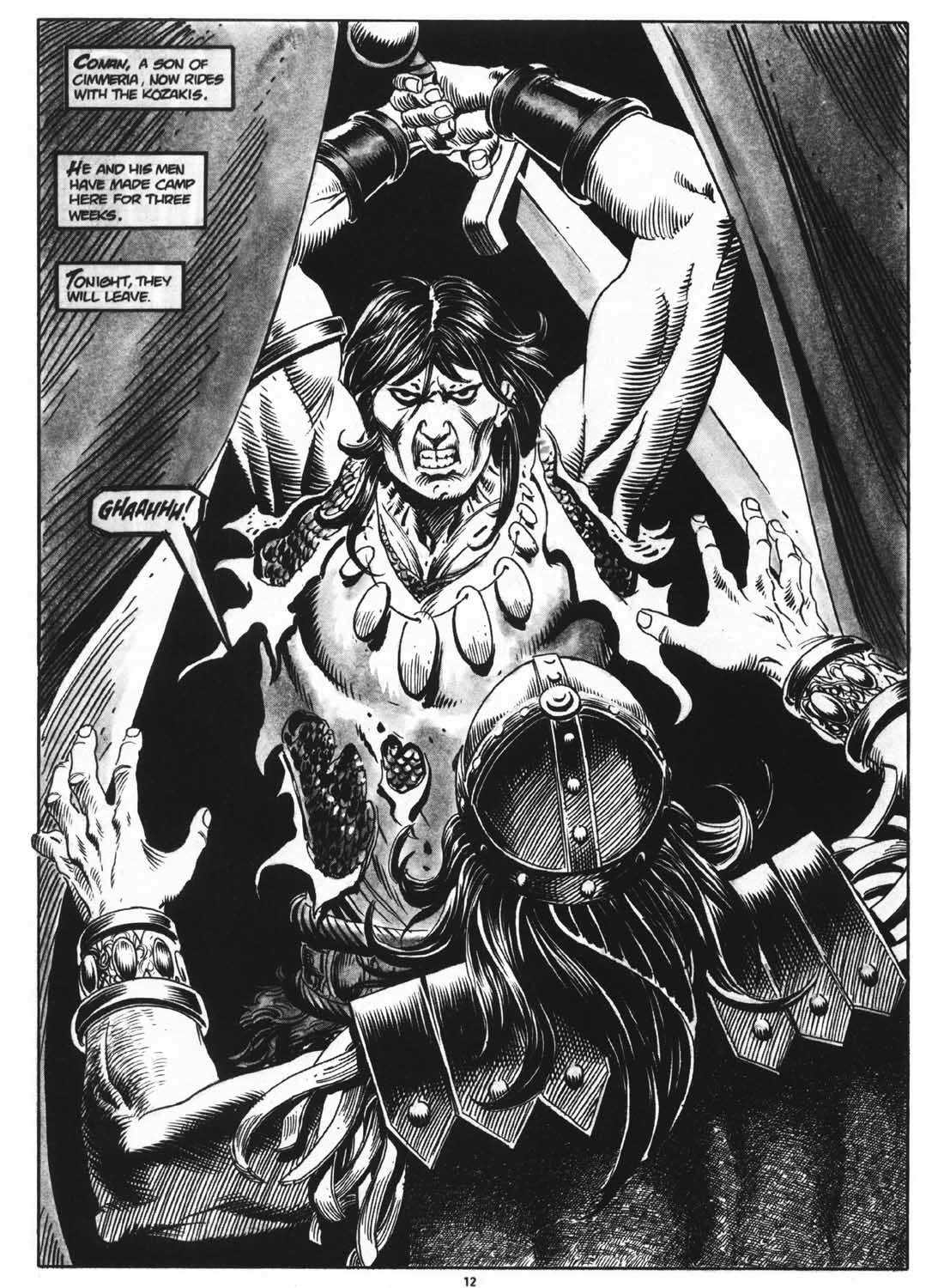 Read online The Savage Sword Of Conan comic -  Issue #160 - 14