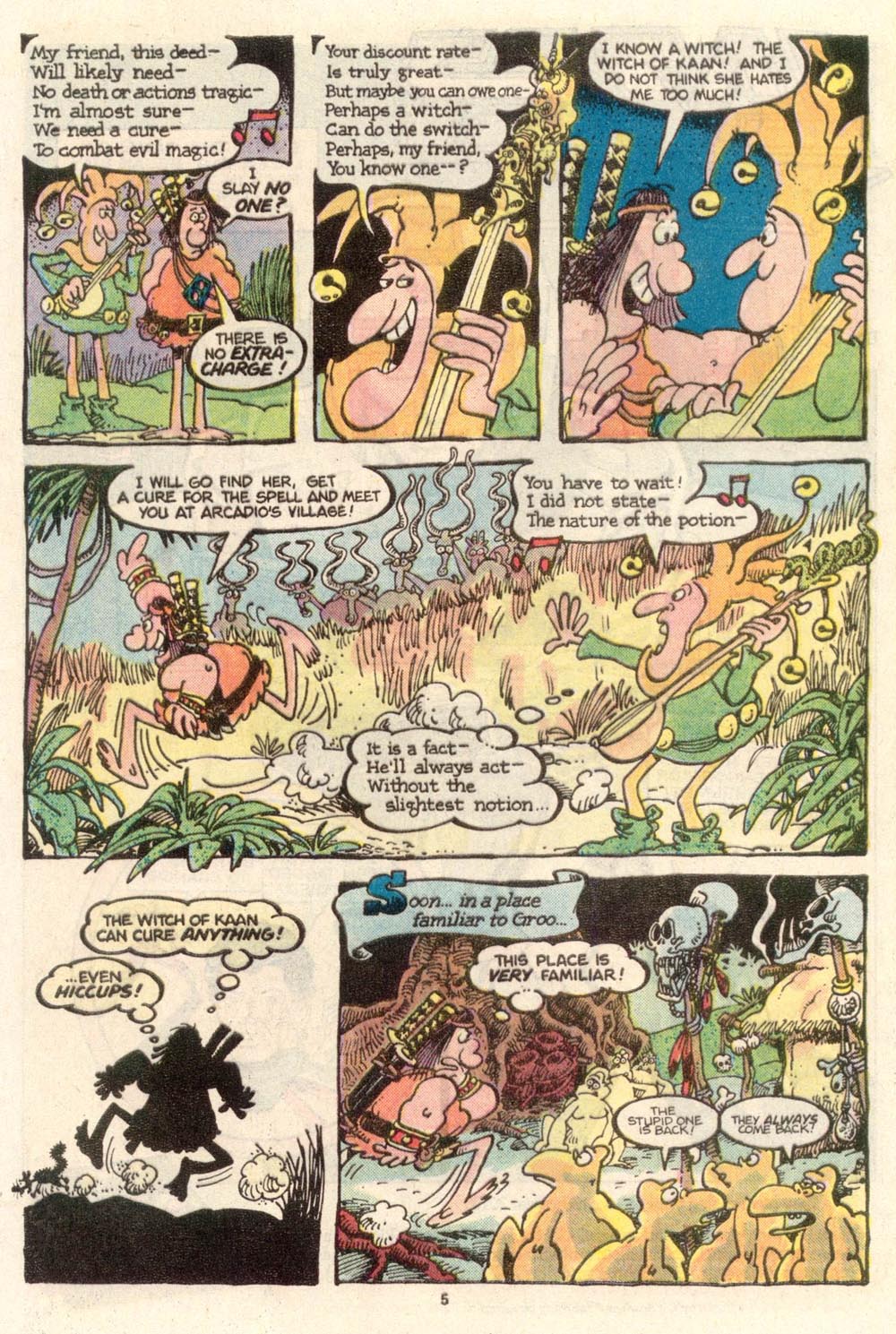 Read online Sergio Aragonés Groo the Wanderer comic -  Issue #24 - 6