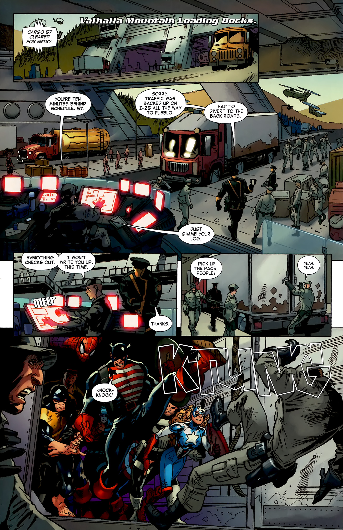 Captain America Corps 4 Page 9