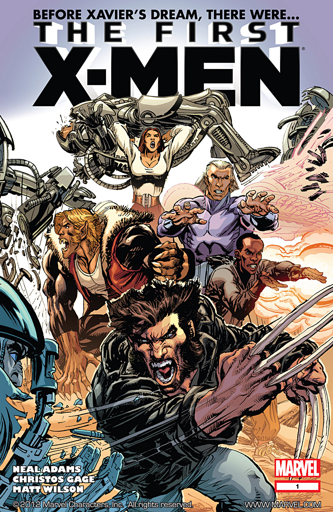 Read online First X-Men comic -  Issue #1 - 1