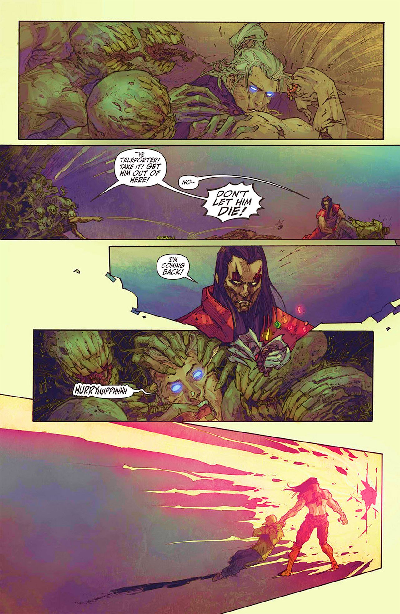 Read online CyberForce/Hunter-Killer comic -  Issue #3 - 18