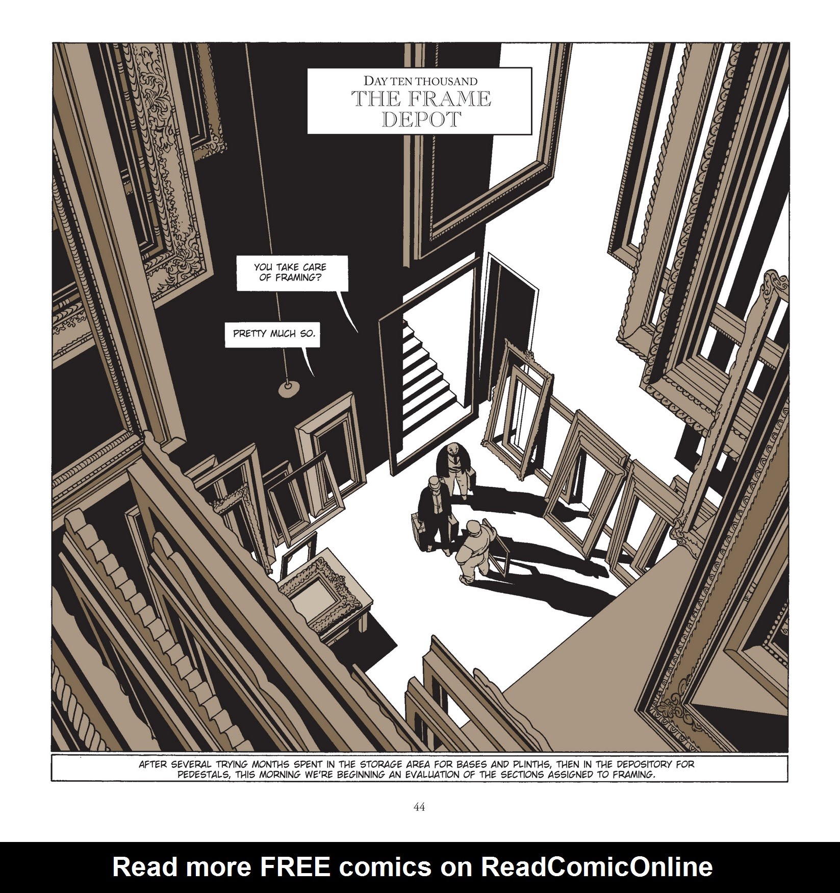 Read online Museum Vaults: Excerpts from the Journal of an Expert comic -  Issue # Full - 44