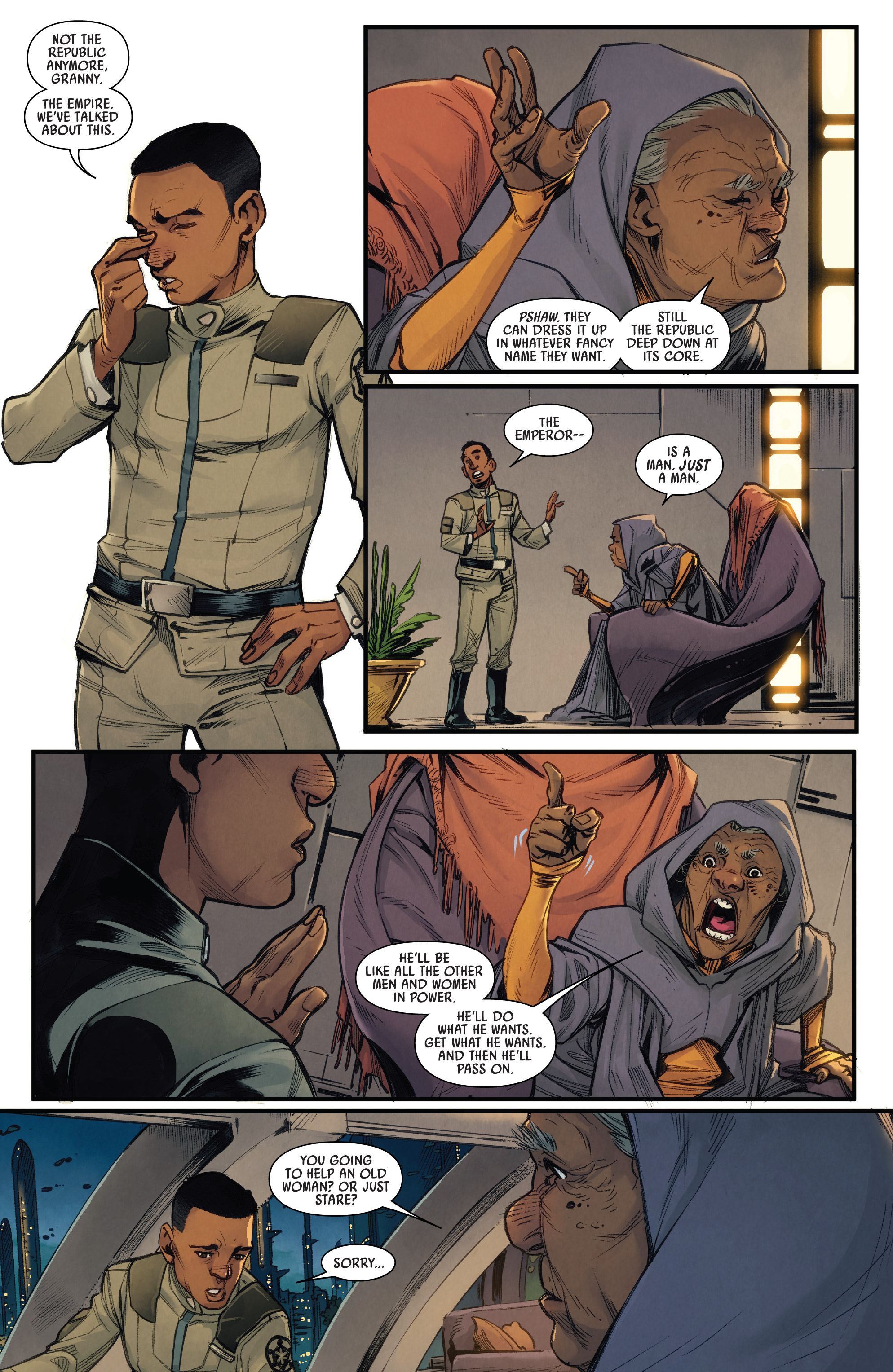 Read online Star Wars: Tie Fighter comic -  Issue #4 - 19