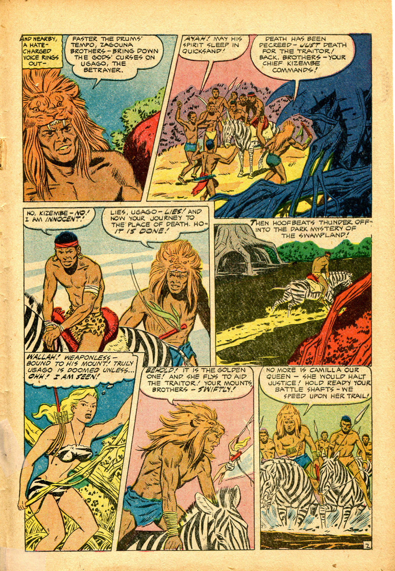 Read online Jungle Comics comic -  Issue #135 - 41