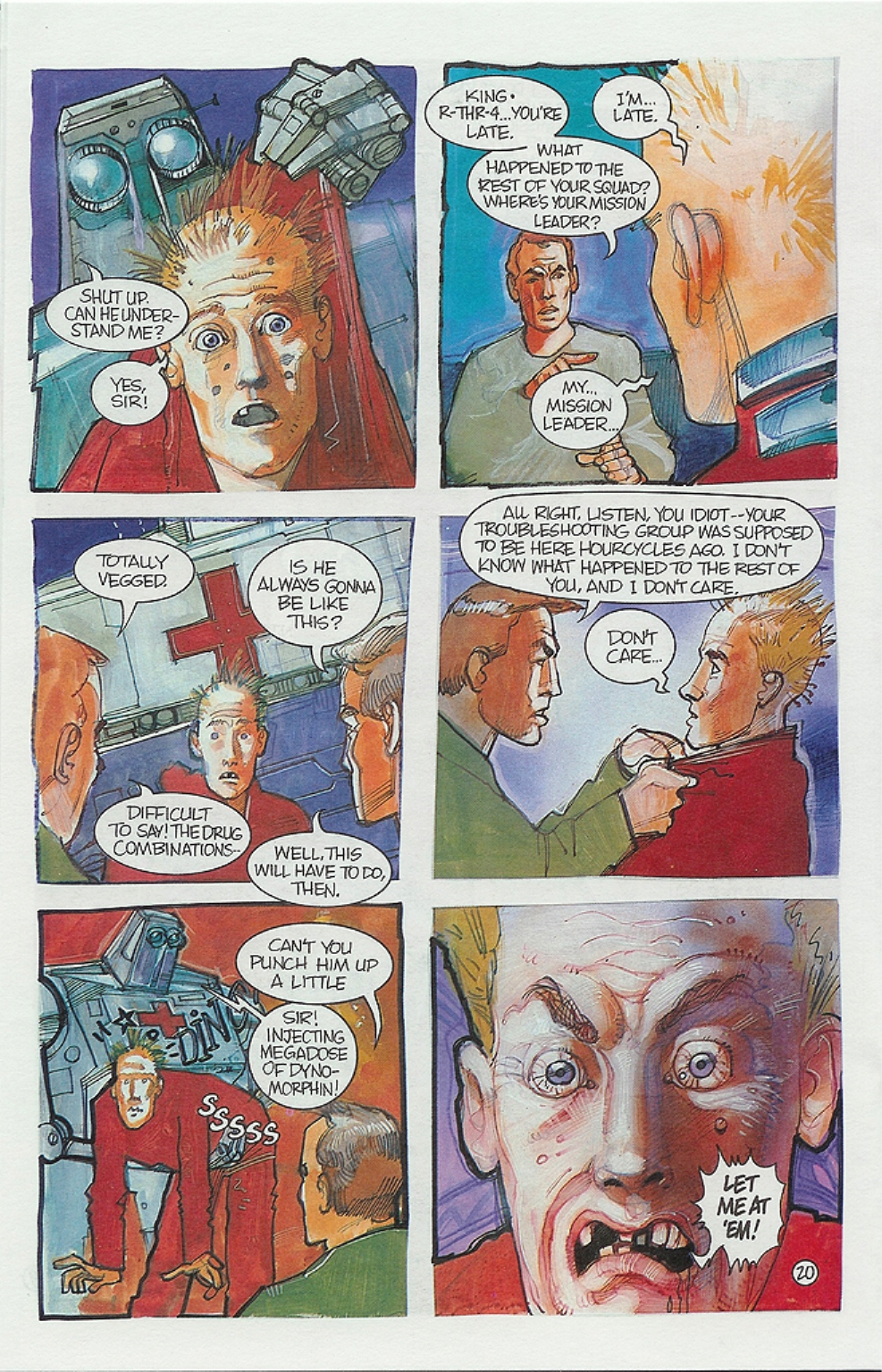 Read online Paranoia comic -  Issue #4 - 22