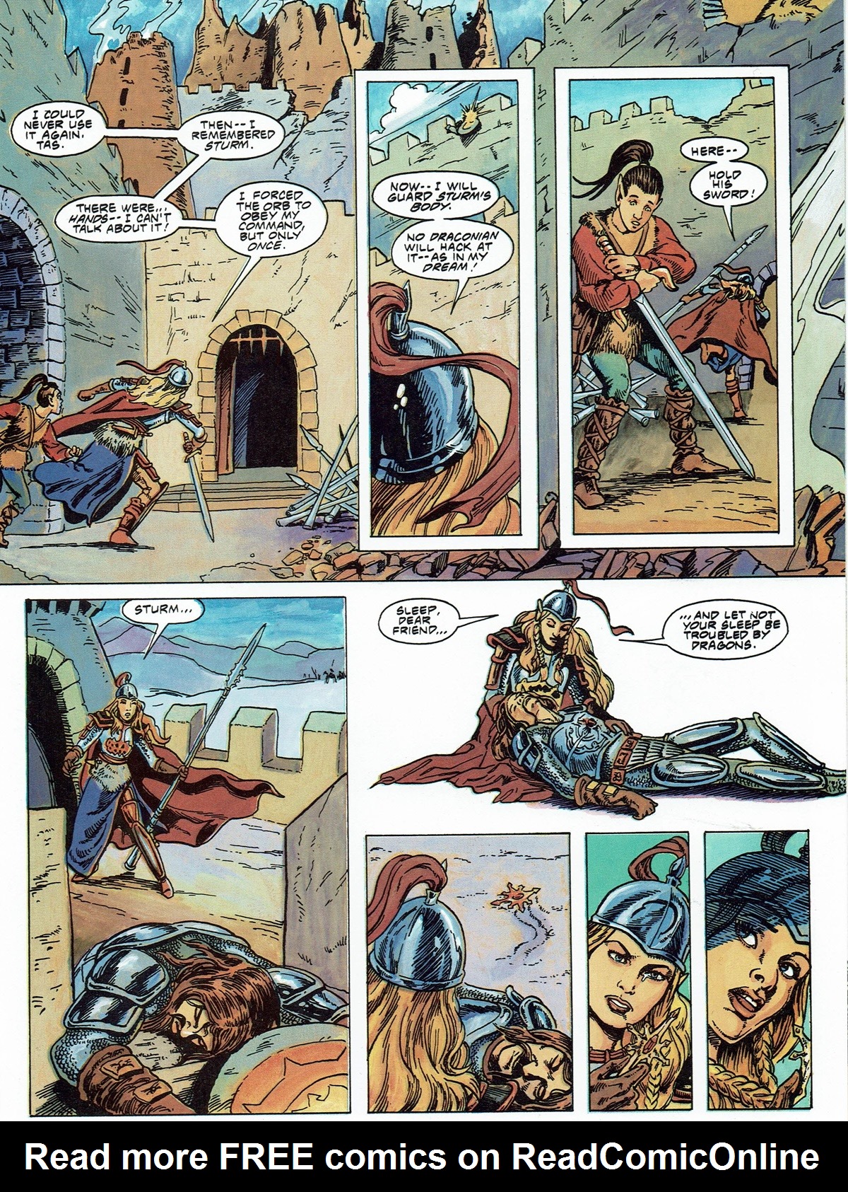 Read online Dragonlance Saga comic -  Issue #5 - 73