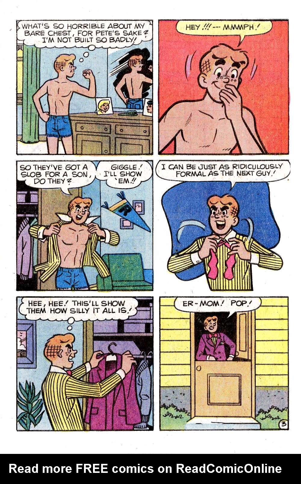 Read online Archie (1960) comic -  Issue #286 - 5