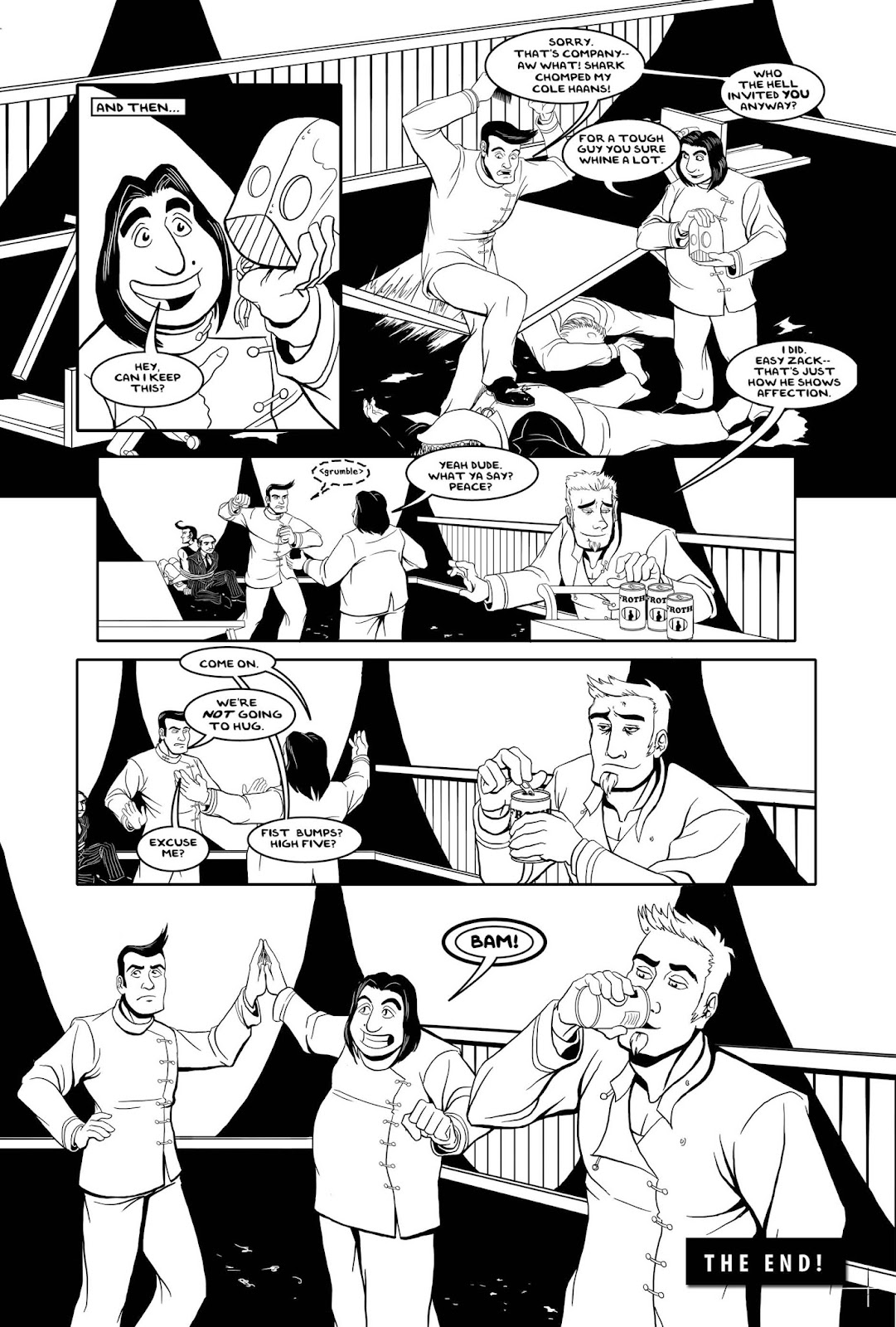 Freelance Blues issue TPB - Page 136