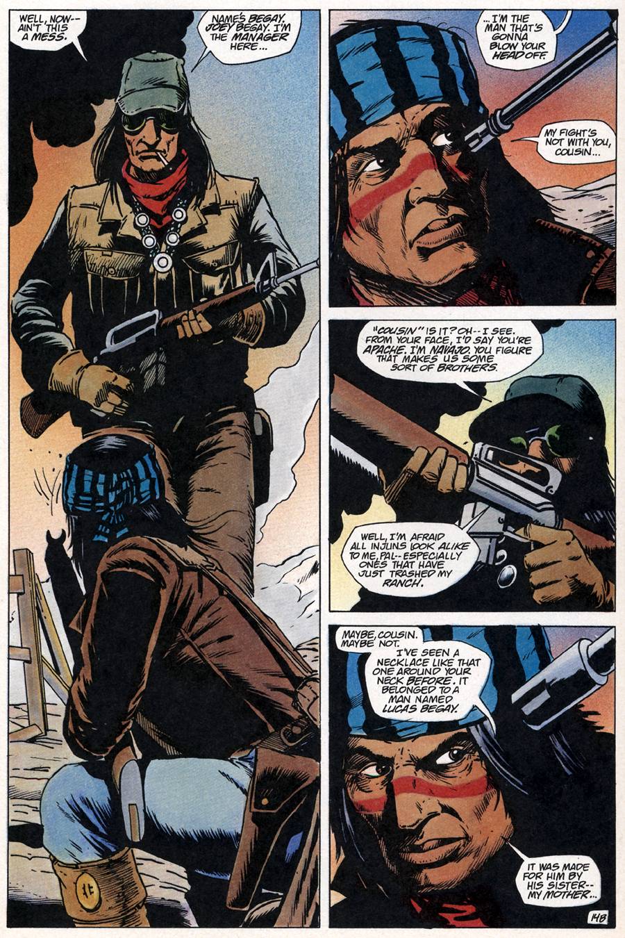 Read online Scout: War Shaman comic -  Issue #9 - 16