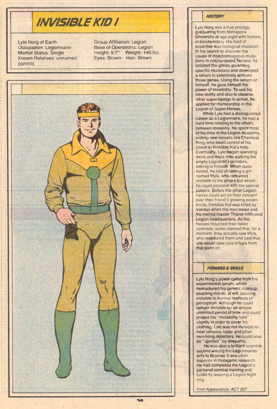 Who's Who in the Legion of Super-Heroes Issue #3 #3 - English 16
