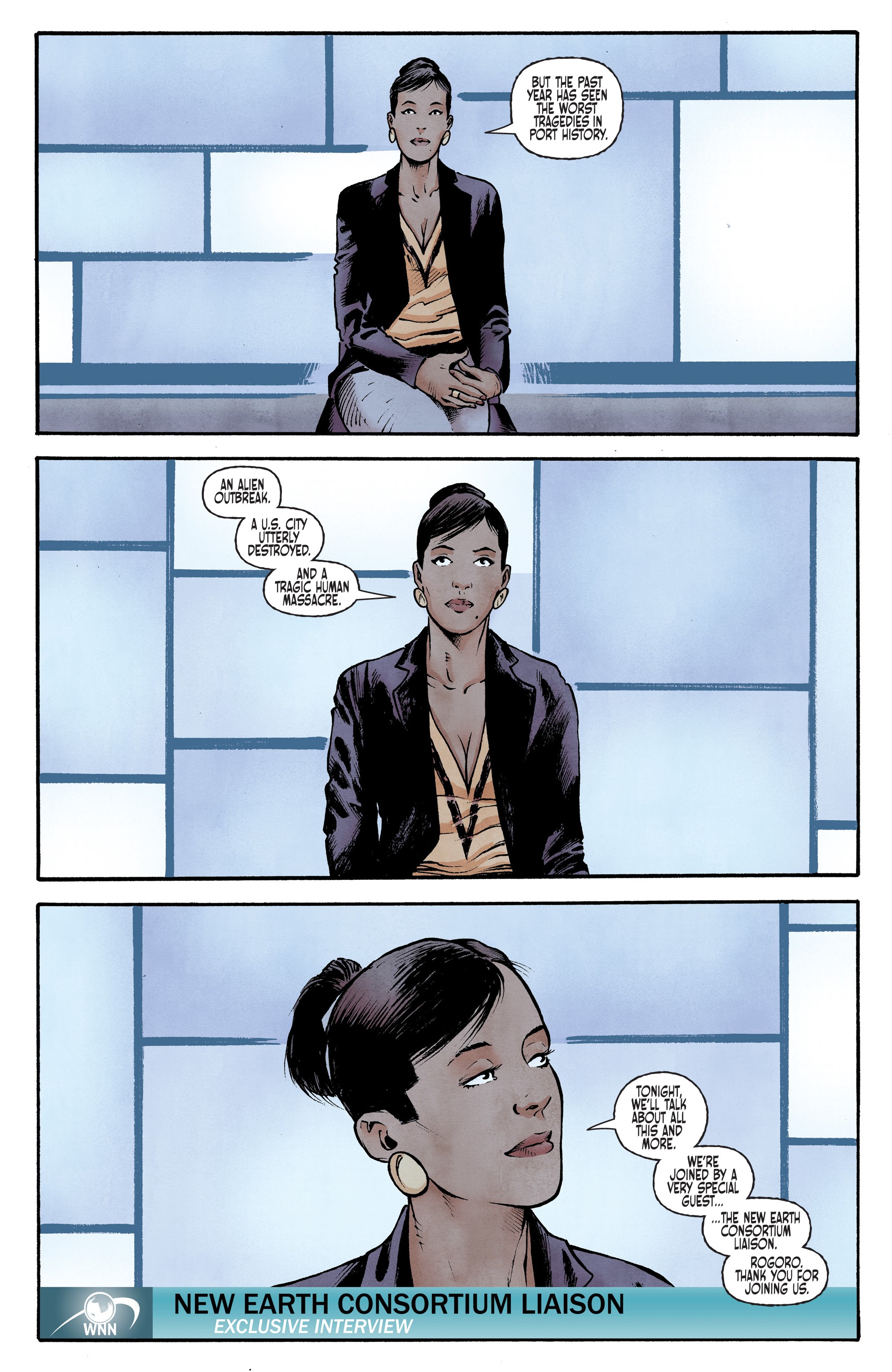 Read online Port of Earth comic -  Issue #9 - 5