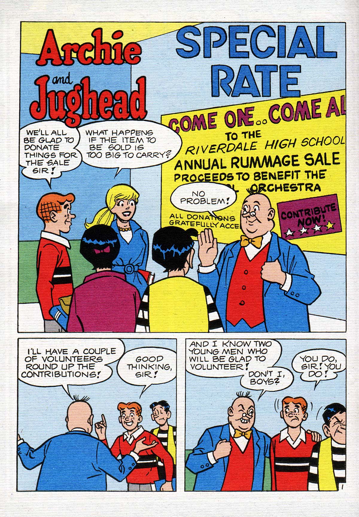 Read online Jughead's Double Digest Magazine comic -  Issue #94 - 107