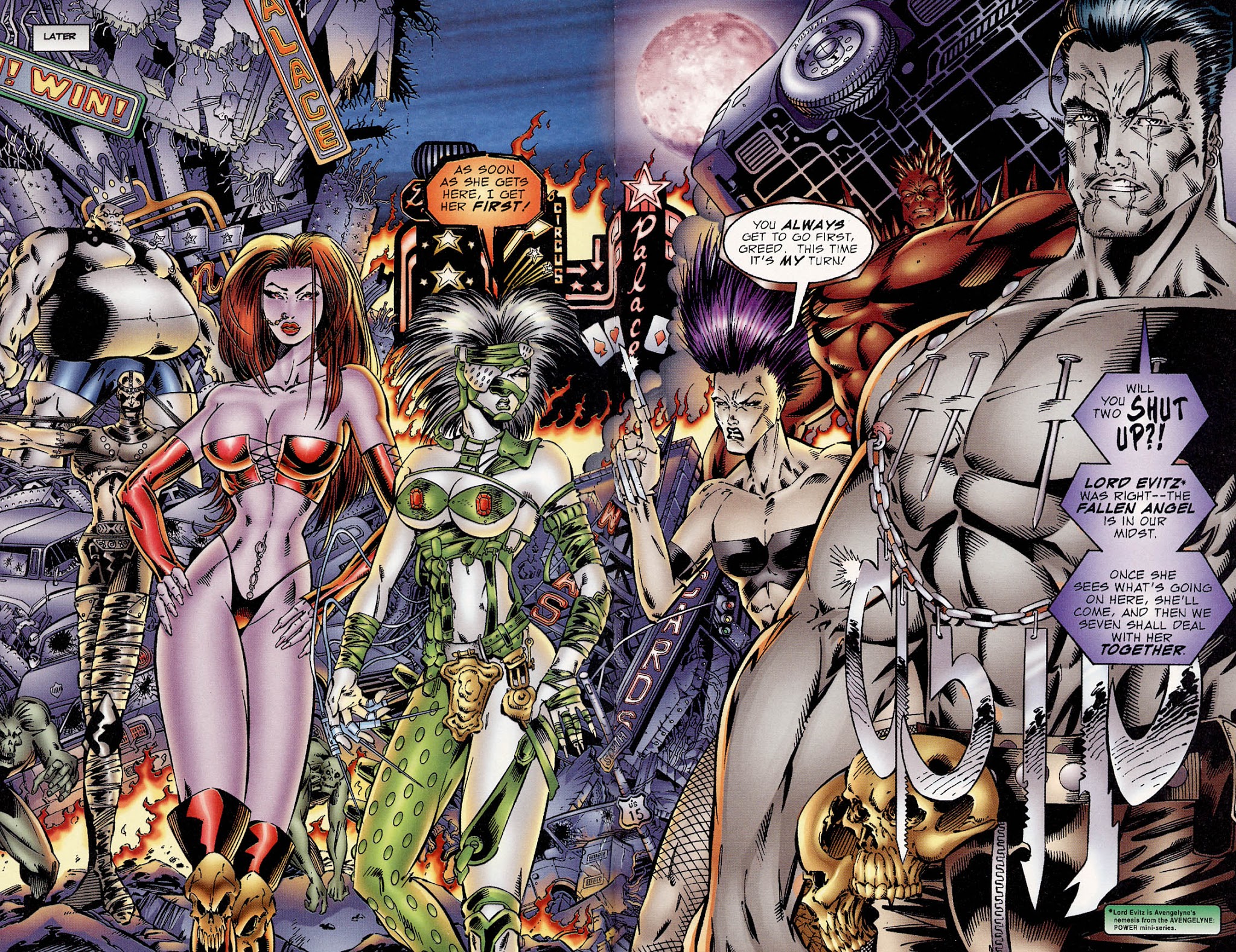 Read online Avengelyne: Deadly Sins comic -  Issue #1 - 14