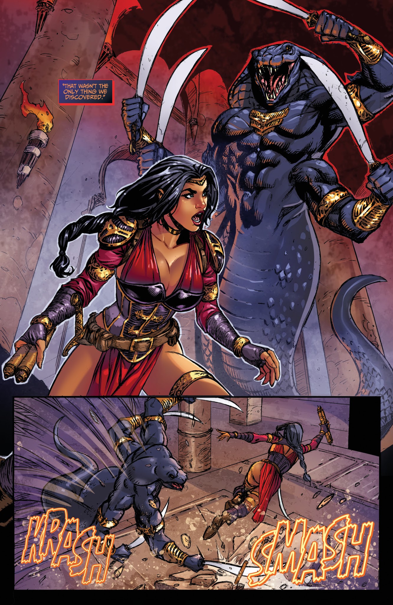 Read online Grimm Fairy Tales (2016) comic -  Issue #0 - 8