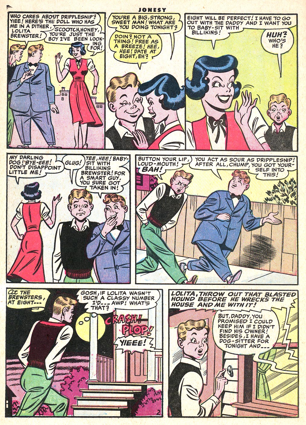 Read online Jonesy (1953) comic -  Issue #1 - 10