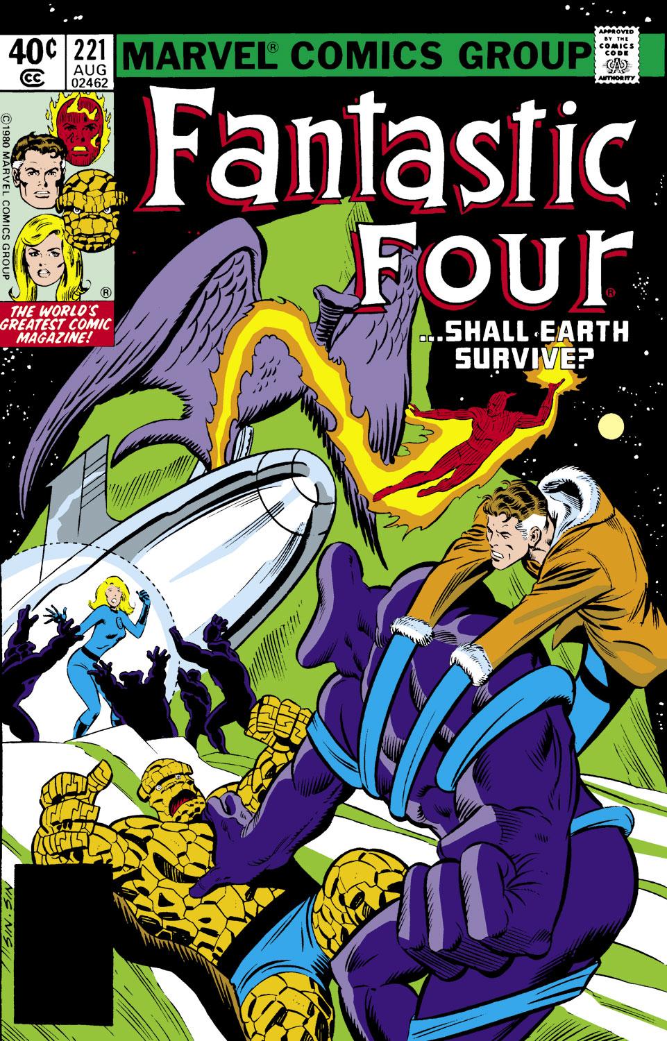 Read online Fantastic Four (1961) comic -  Issue #221 - 1