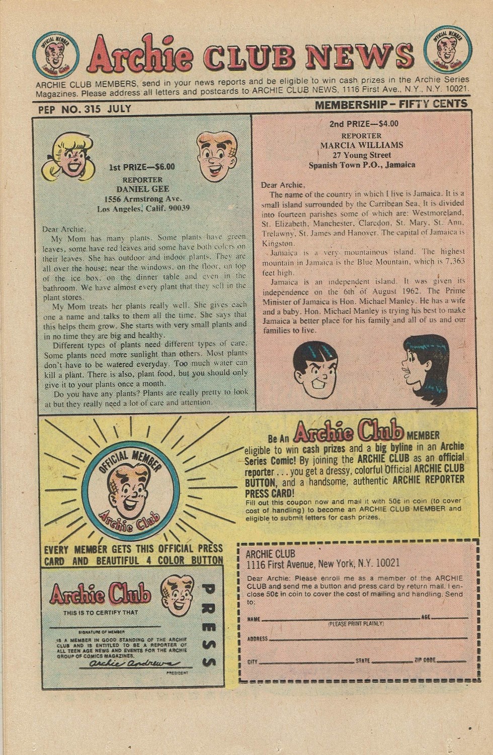 Read online Pep Comics comic -  Issue #315 - 26