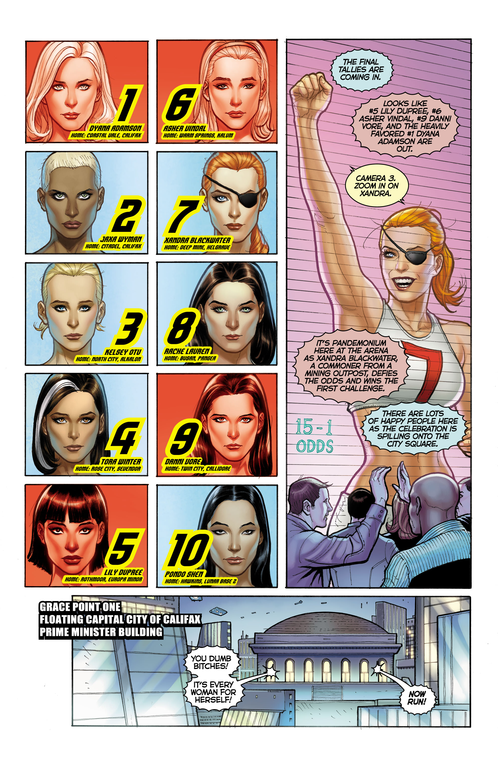 Read online Fight Girls comic -  Issue #1 - 27
