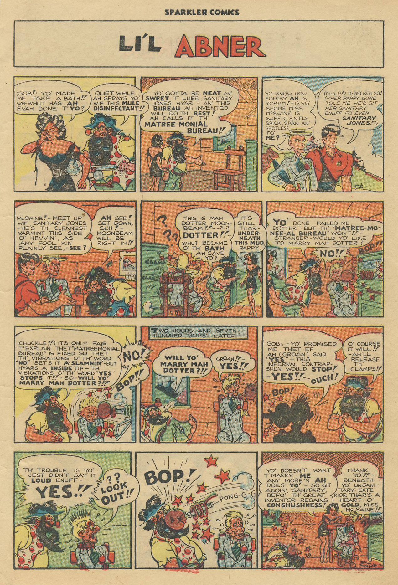 Read online Sparkler Comics comic -  Issue #60 - 11