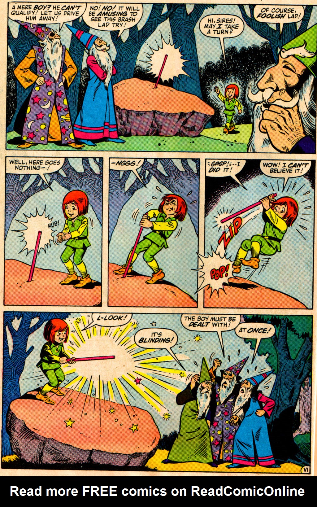 Read online Wally the Wizard comic -  Issue #4 - 7