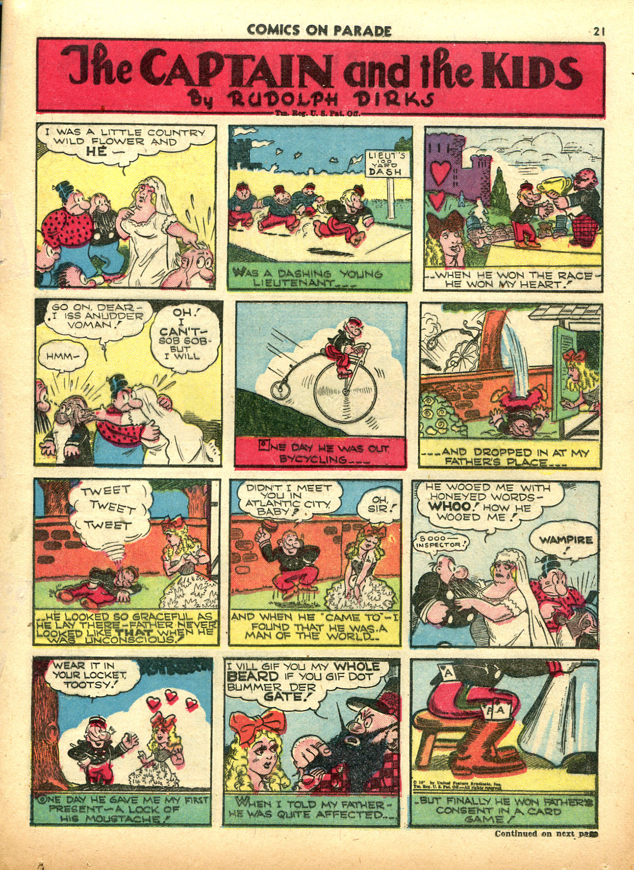 Read online Comics on Parade comic -  Issue #23 - 23