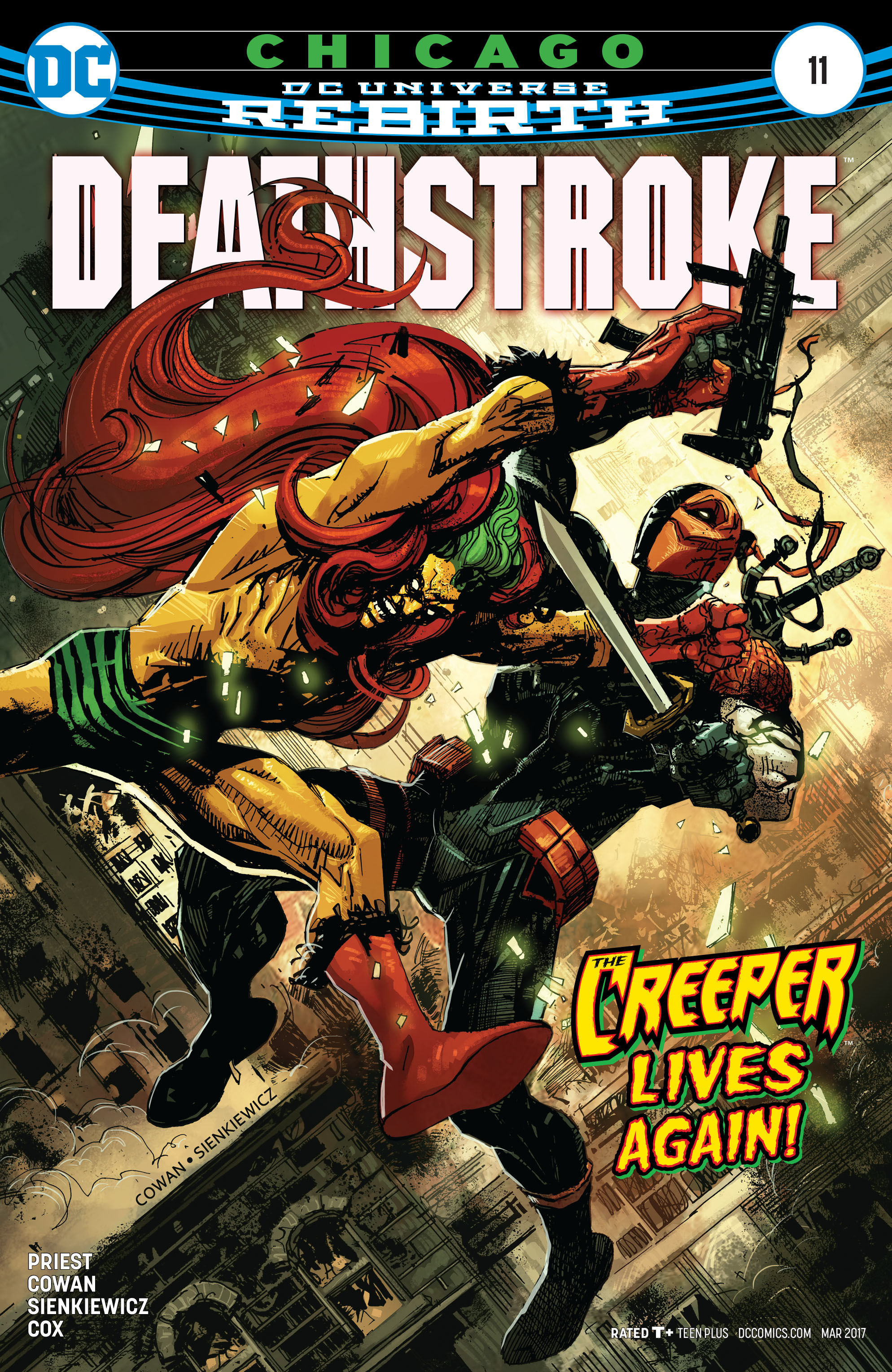 Read online Deathstroke (2016) comic -  Issue #11 - 1