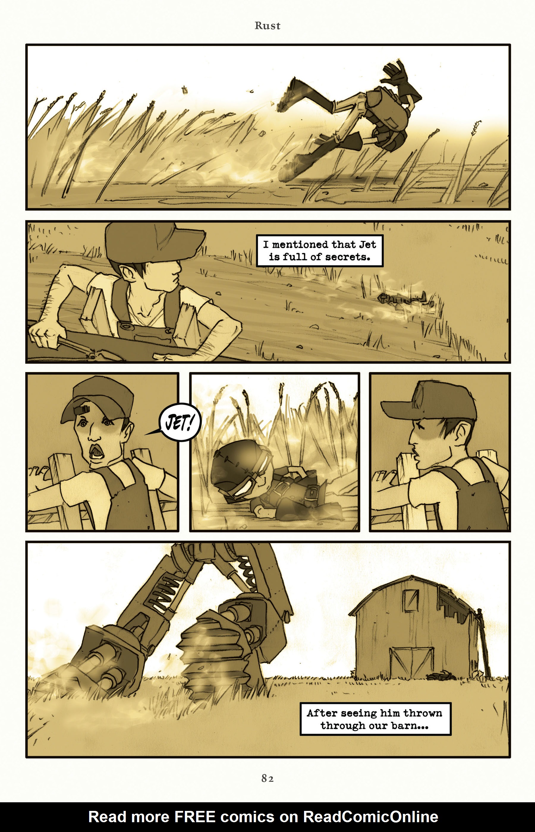 Read online Rust comic -  Issue # TPB 1 - 92