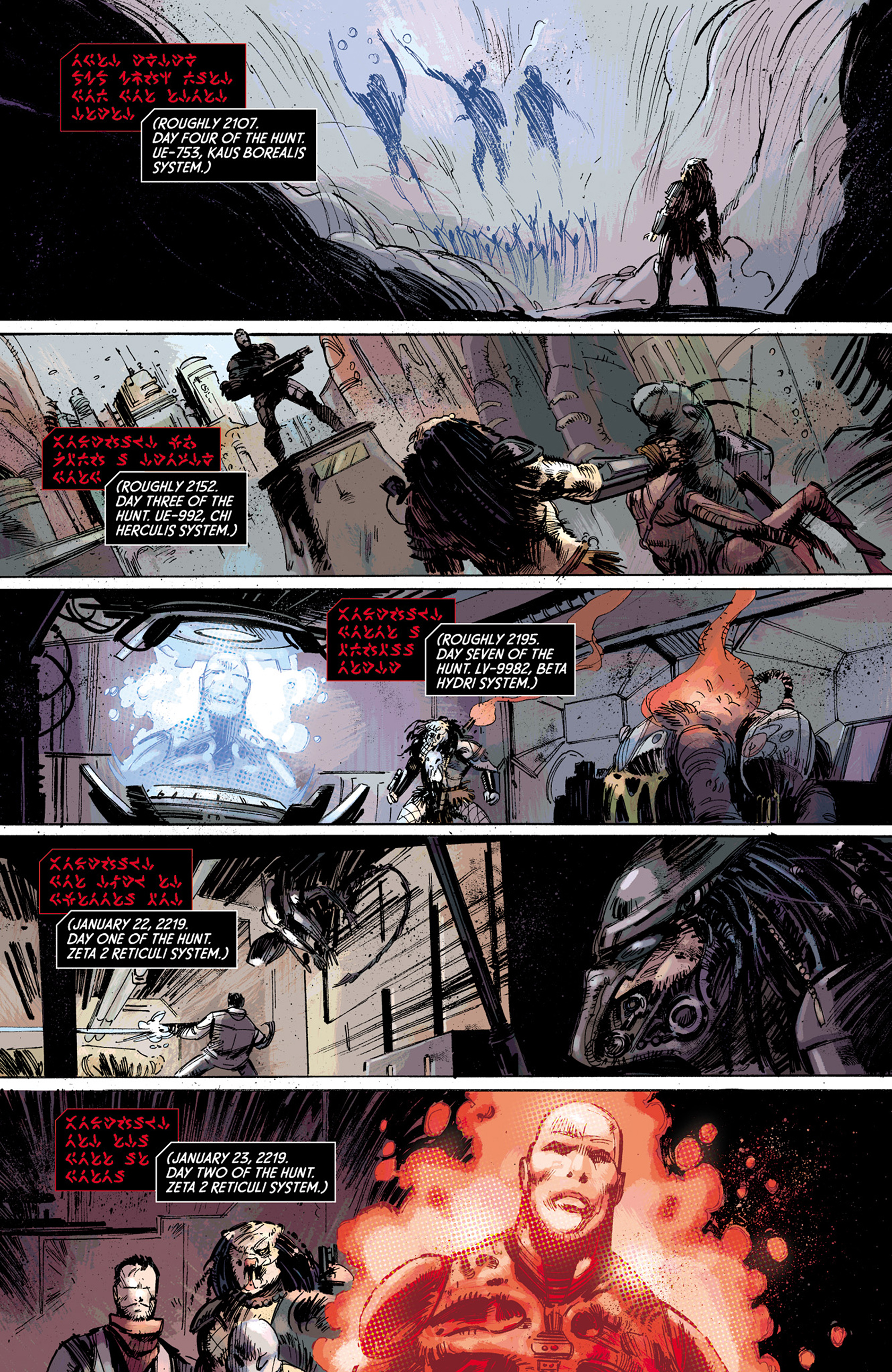 Read online Predator: Fire and Stone comic -  Issue #4 - 3