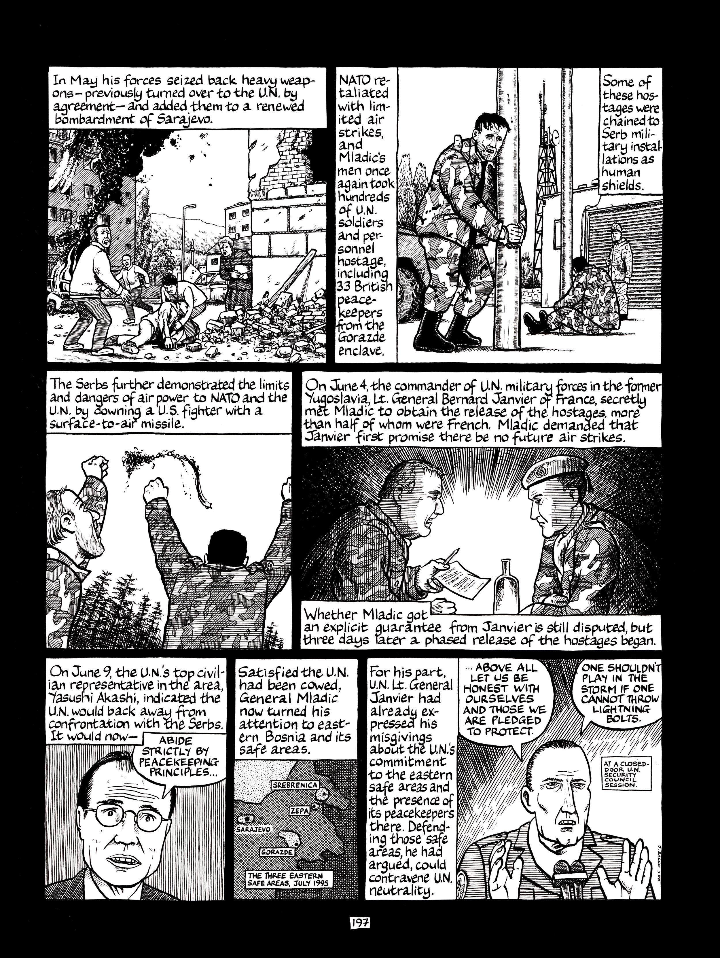 Read online Safe Area Goražde comic -  Issue # TPB (Part 3) - 38