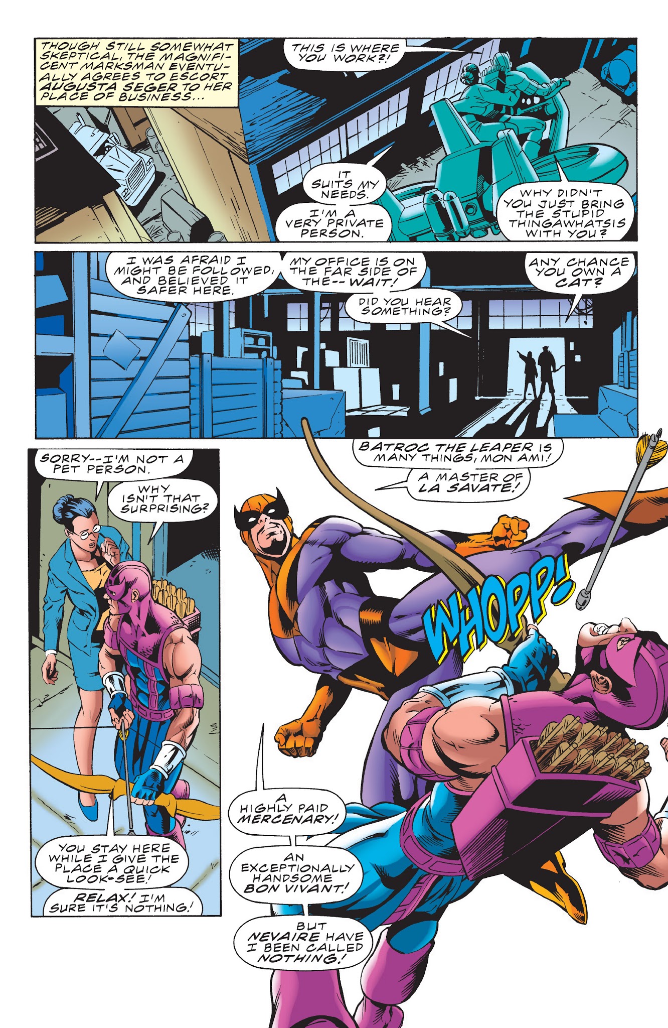 Read online Avengers: Hawkeye - Earth's Mightiest Marksman comic -  Issue # TPB - 6