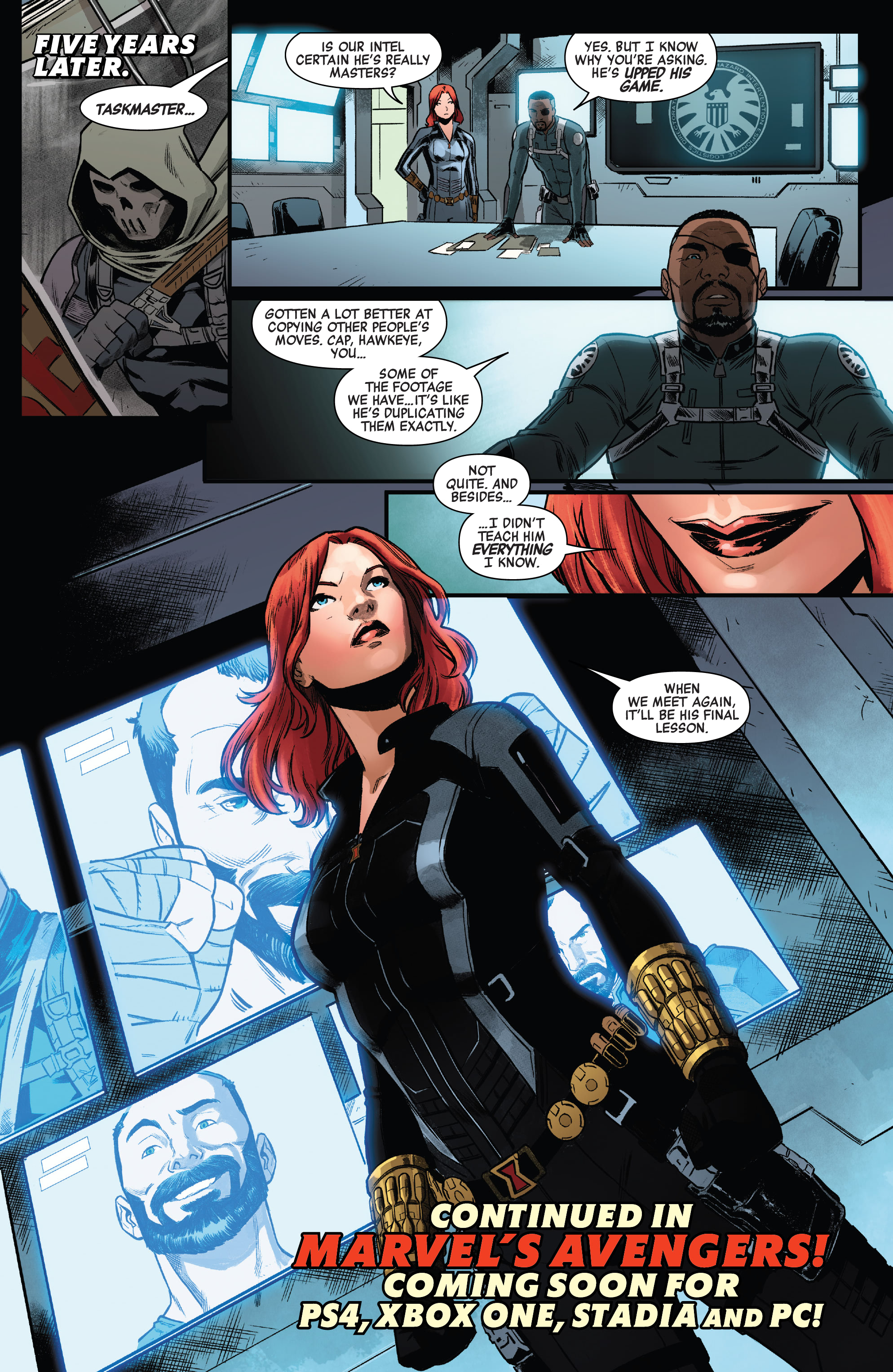 Read online Marvel's Avengers comic -  Issue # Black Widow - 22