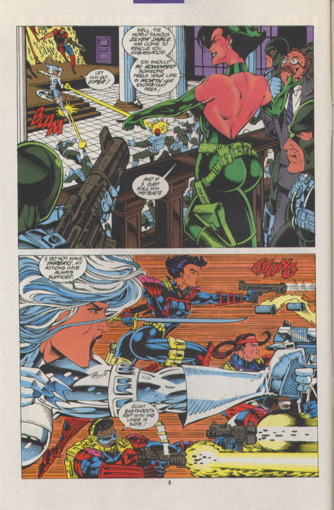 Read online Silver Sable and the Wild Pack comic -  Issue #15 - 3