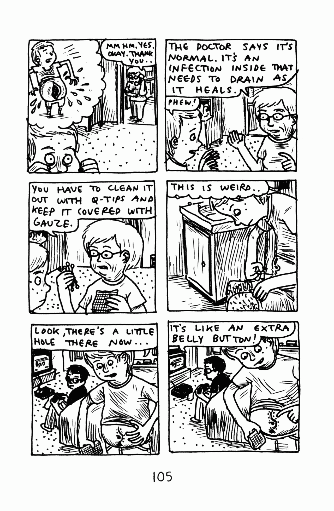 Read online Funny Misshapen Body: A Memoir comic -  Issue # TPB (Part 2) - 6