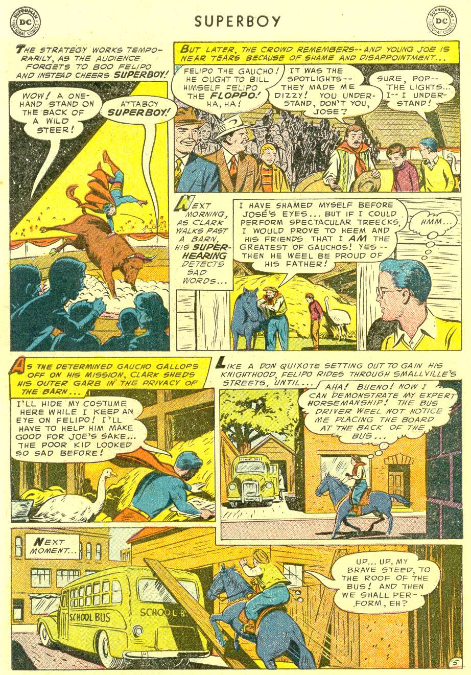 Read online Superboy (1949) comic -  Issue #42 - 28