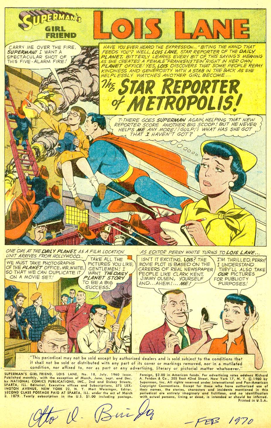 Read online Superman's Girl Friend, Lois Lane comic -  Issue #18 - 3