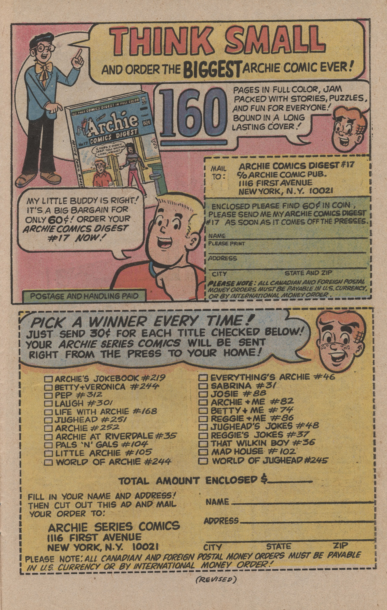 Read online Reggie and Me (1966) comic -  Issue #85 - 27
