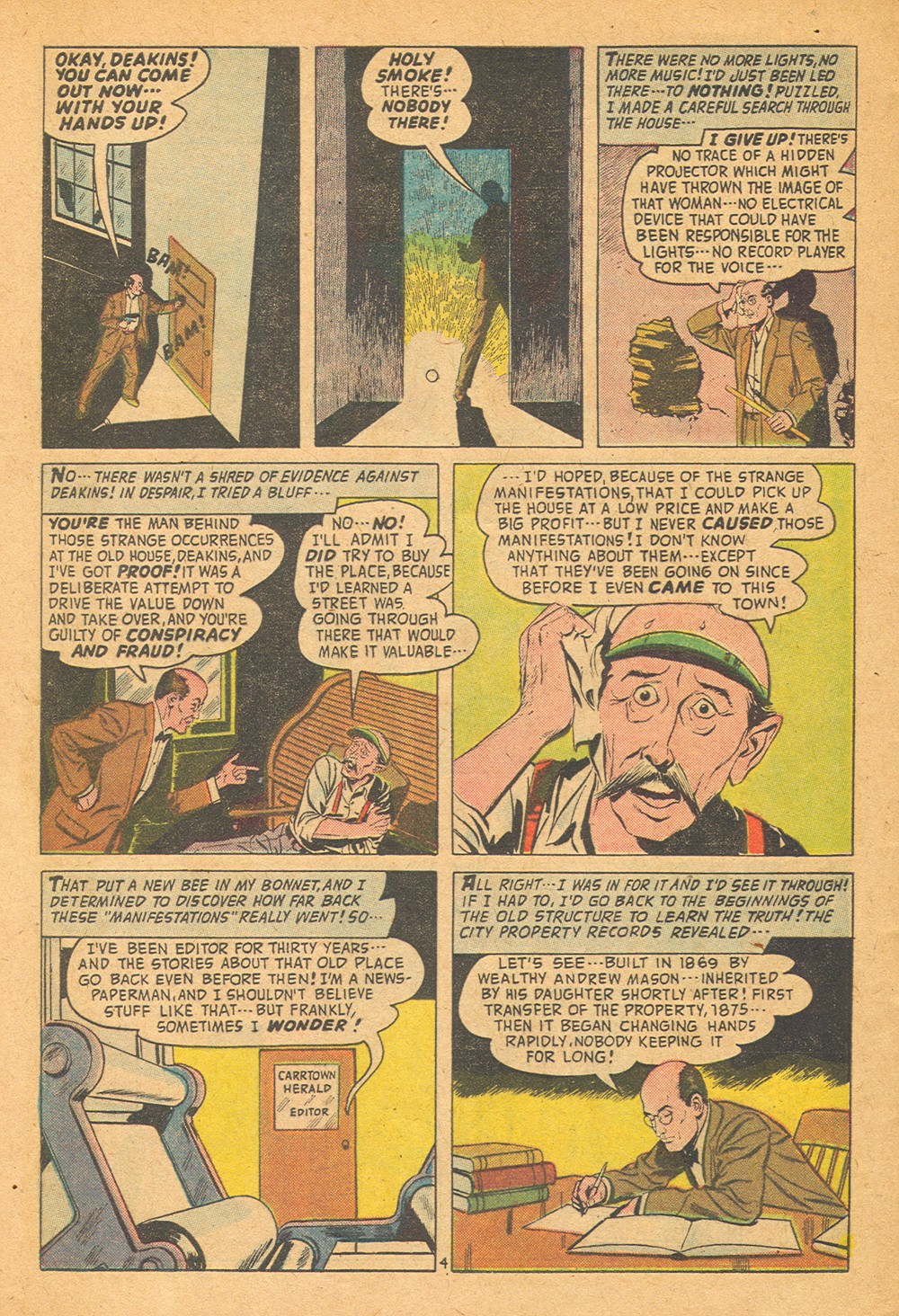 Read online Adventures Into The Unknown comic -  Issue #98 - 28